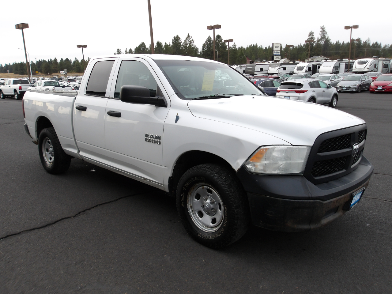 RAM 1500 4WD Quad Cab 140.5" Tradesman 2013