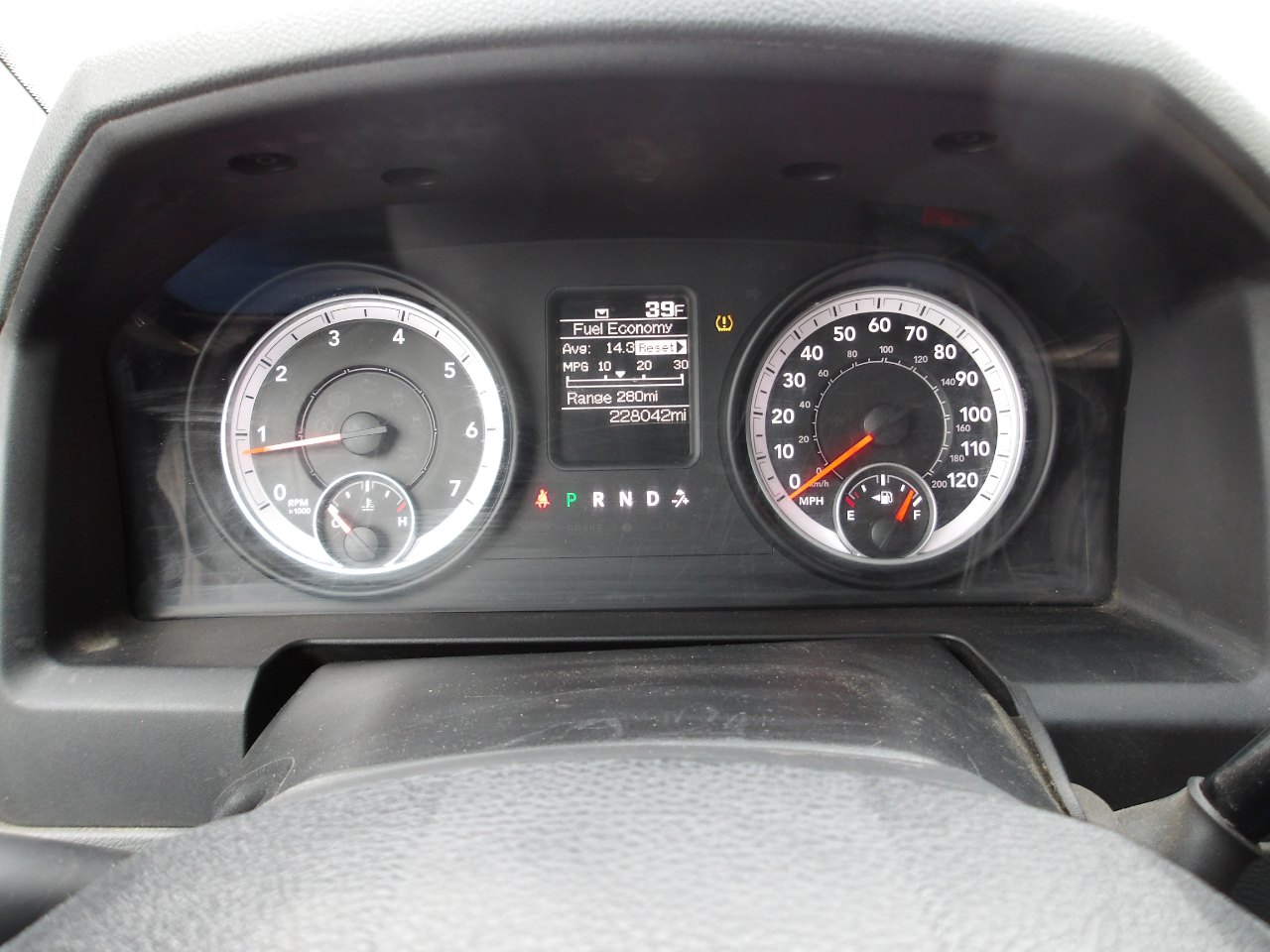 RAM 1500 4WD Quad Cab 140.5" Tradesman 2013