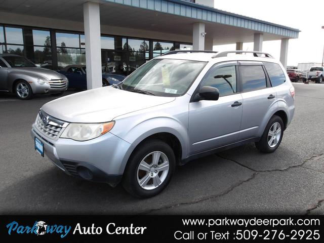 Silver 2013 Subaru Forester 2.5X SUV / Crossover All-Wheel Drive Manual