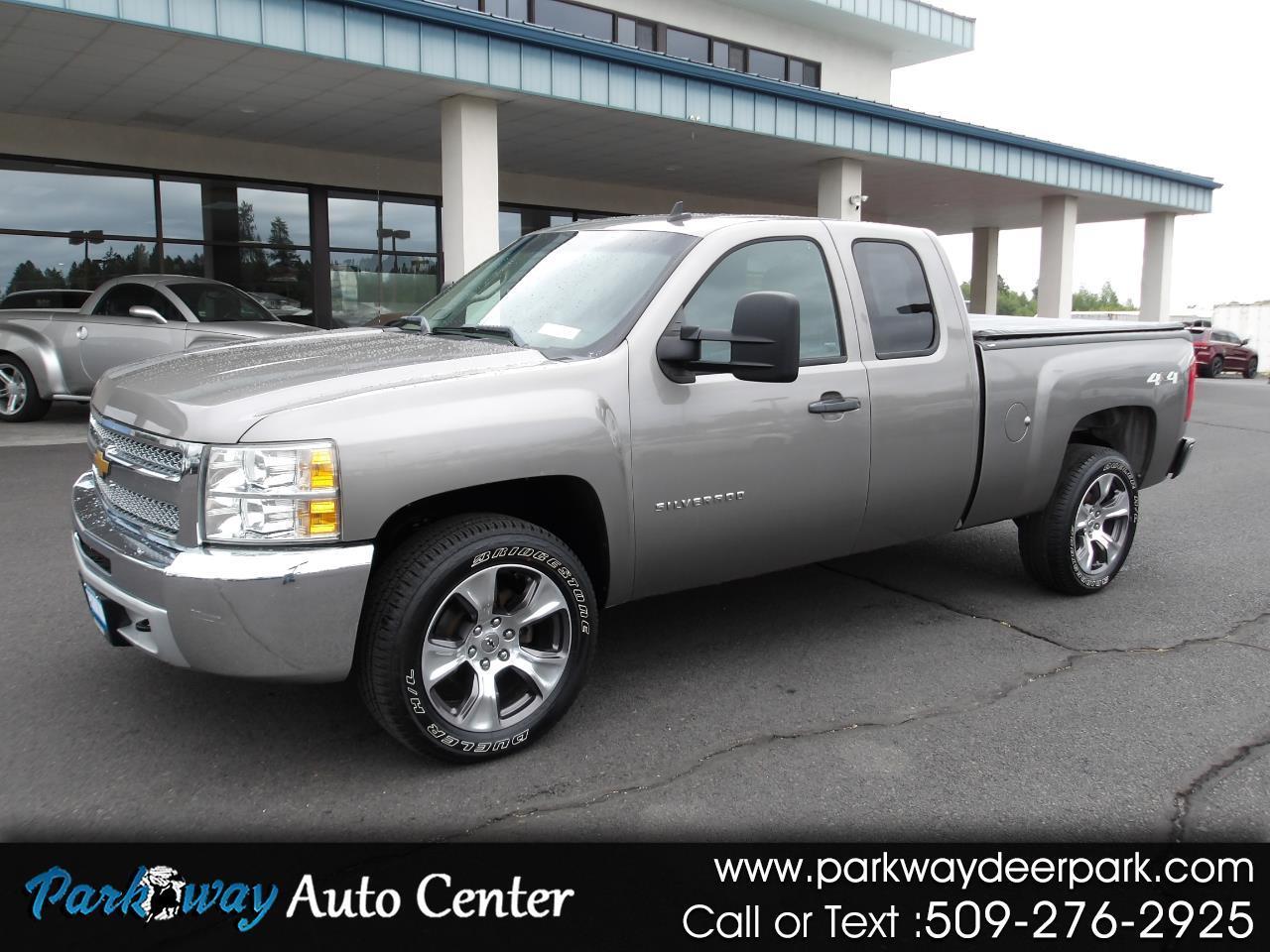 2013 Chevrolet Silverado 1500 4WD Ext Cab 143.5" LT