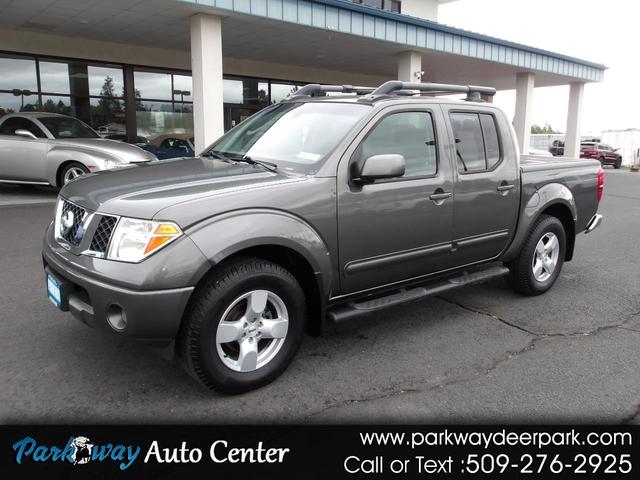 Gray 2008 Nissan Frontier Pickup Truck Four-Wheel Drive Automatic