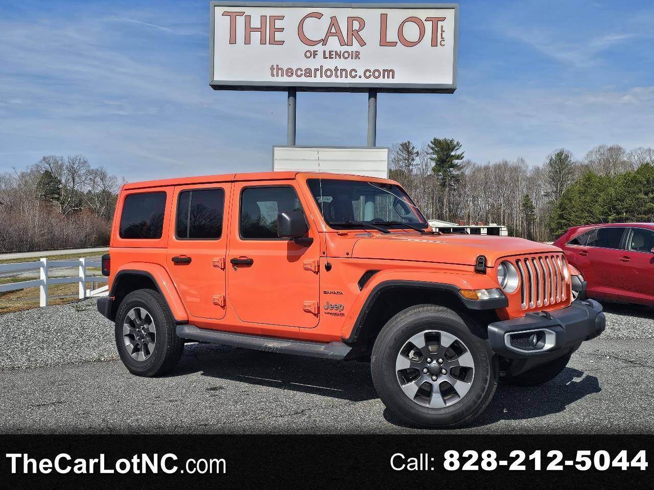 2018 Jeep Wrangler Unlimited Sahara 4x4