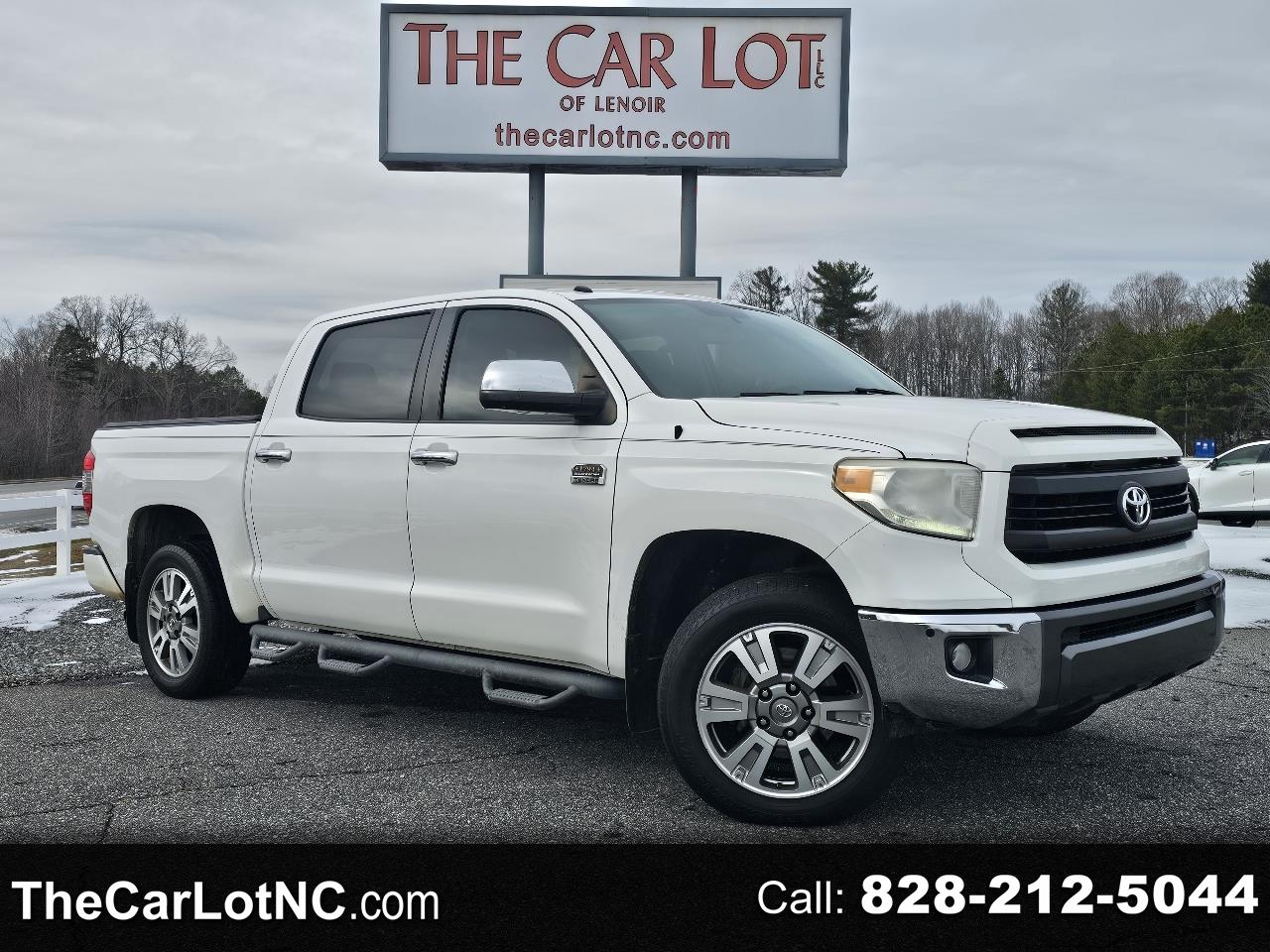 Toyota Tundra 4WD 1794 Edition CrewMax 5.5' Bed 5.7L FFV (Natl) 2017