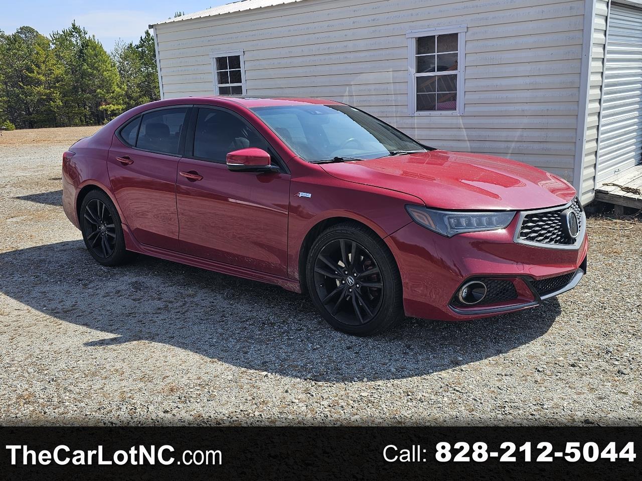 2018 Acura TLX 3.5L FWD w/A-SPEC Pkg
