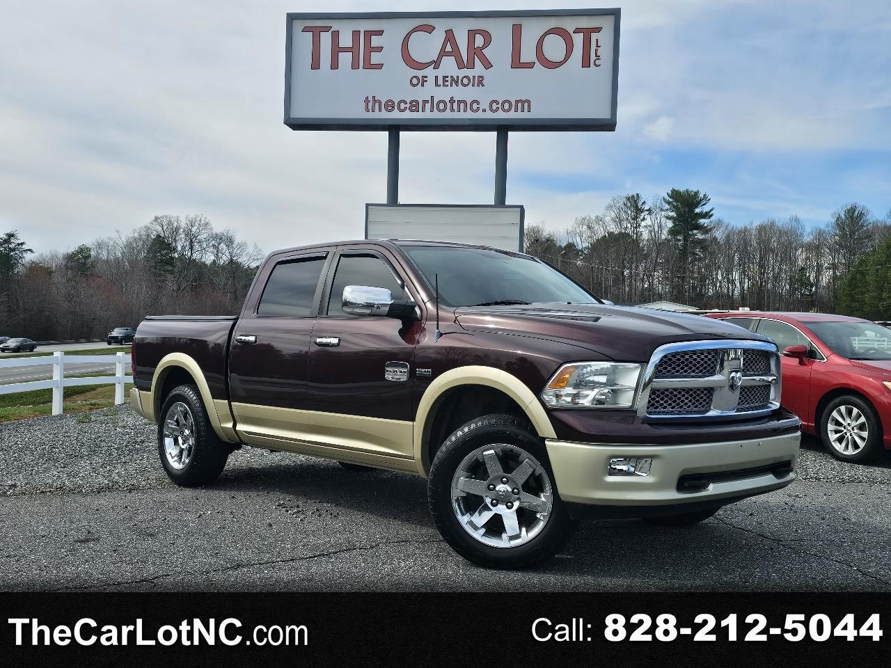 2012 RAM 1500 4WD Crew Cab 140.5" Laramie Longhorn