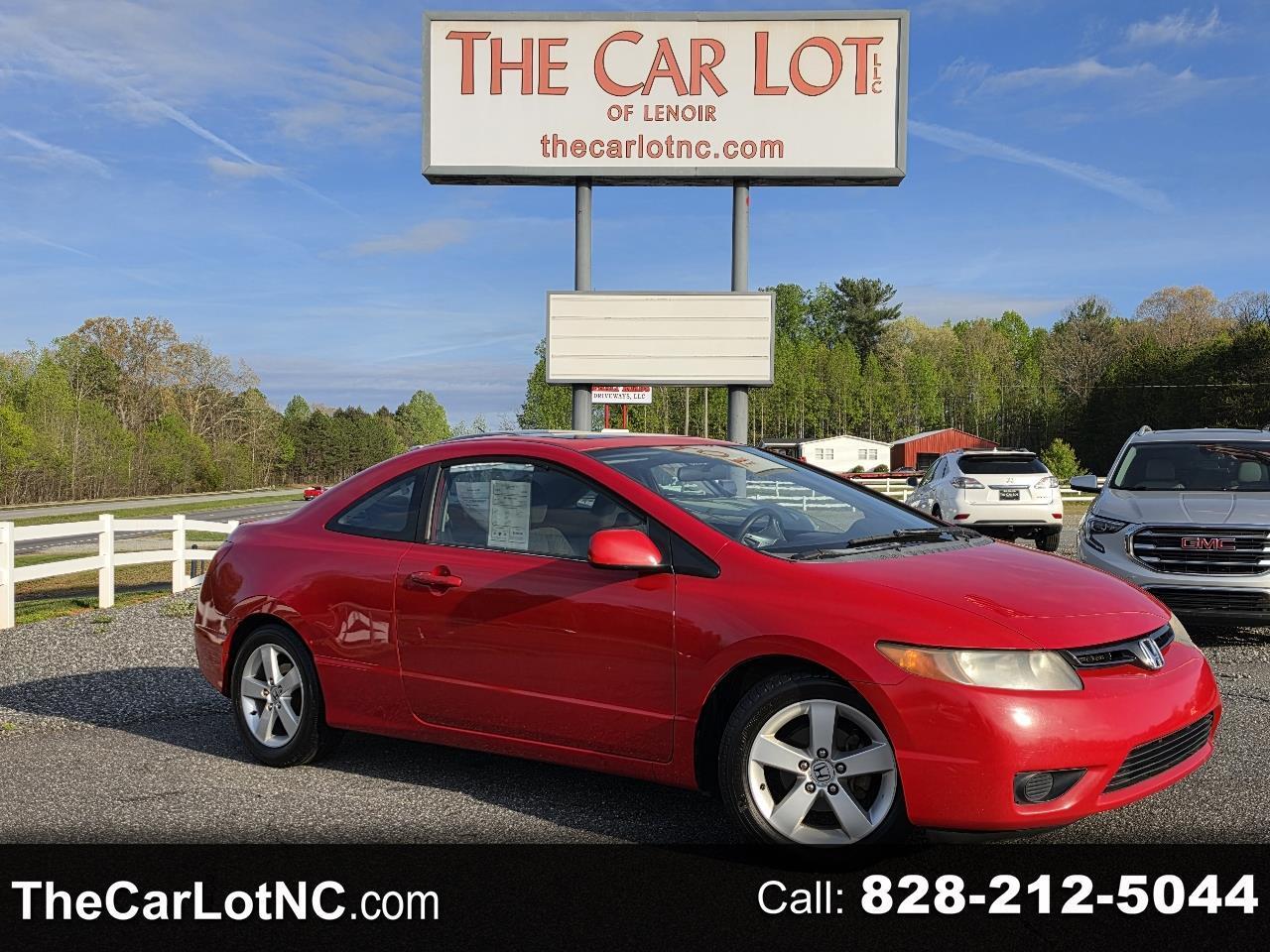 2007 Honda Civic Cpe 2dr MT EX