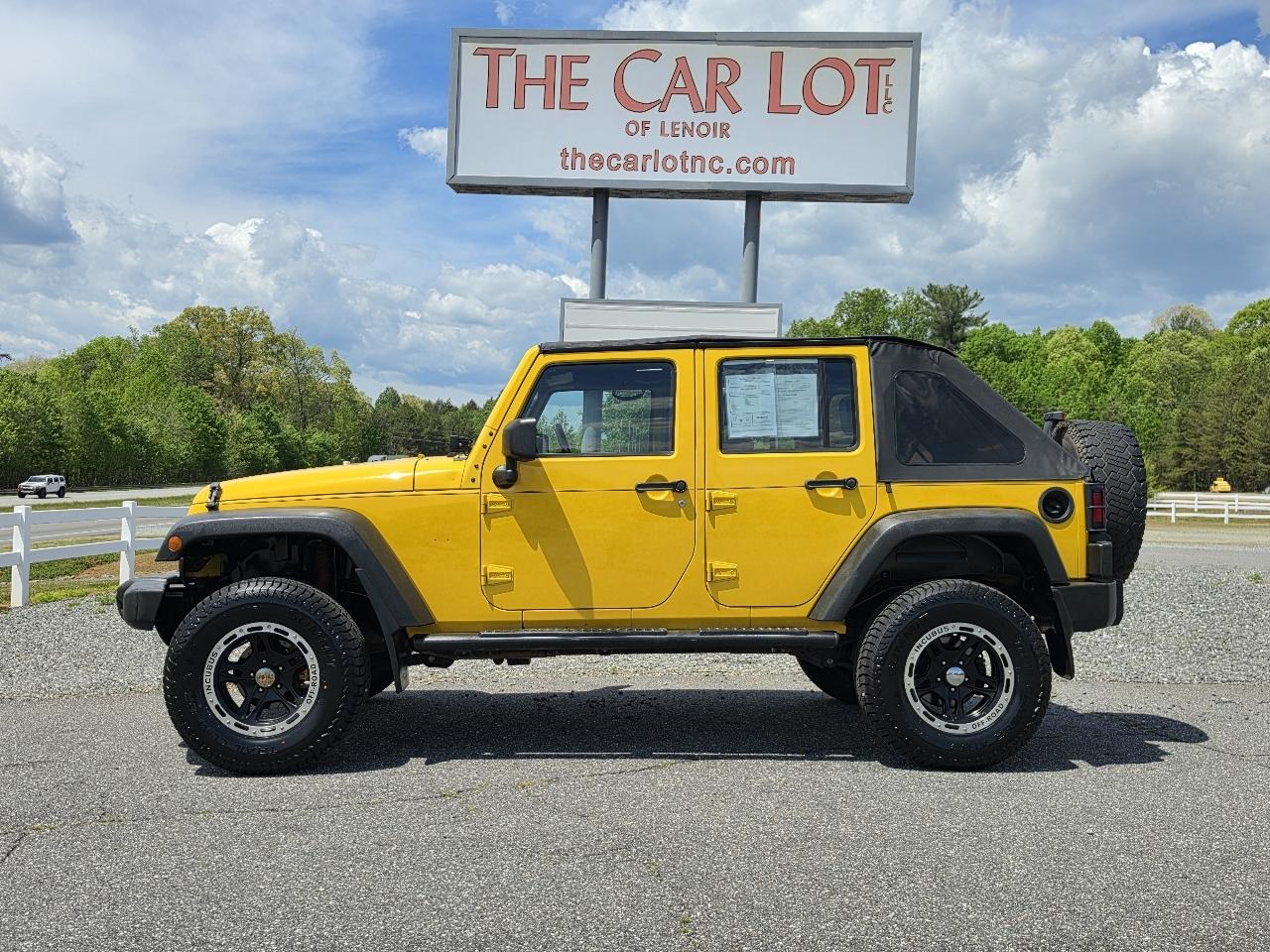 Jeep Wrangler RWD 4dr Unlimited X 2008
