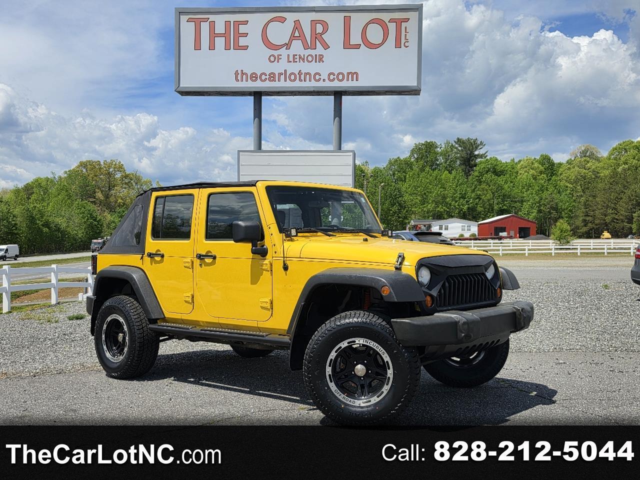 2008 Jeep Wrangler RWD 4dr Unlimited X