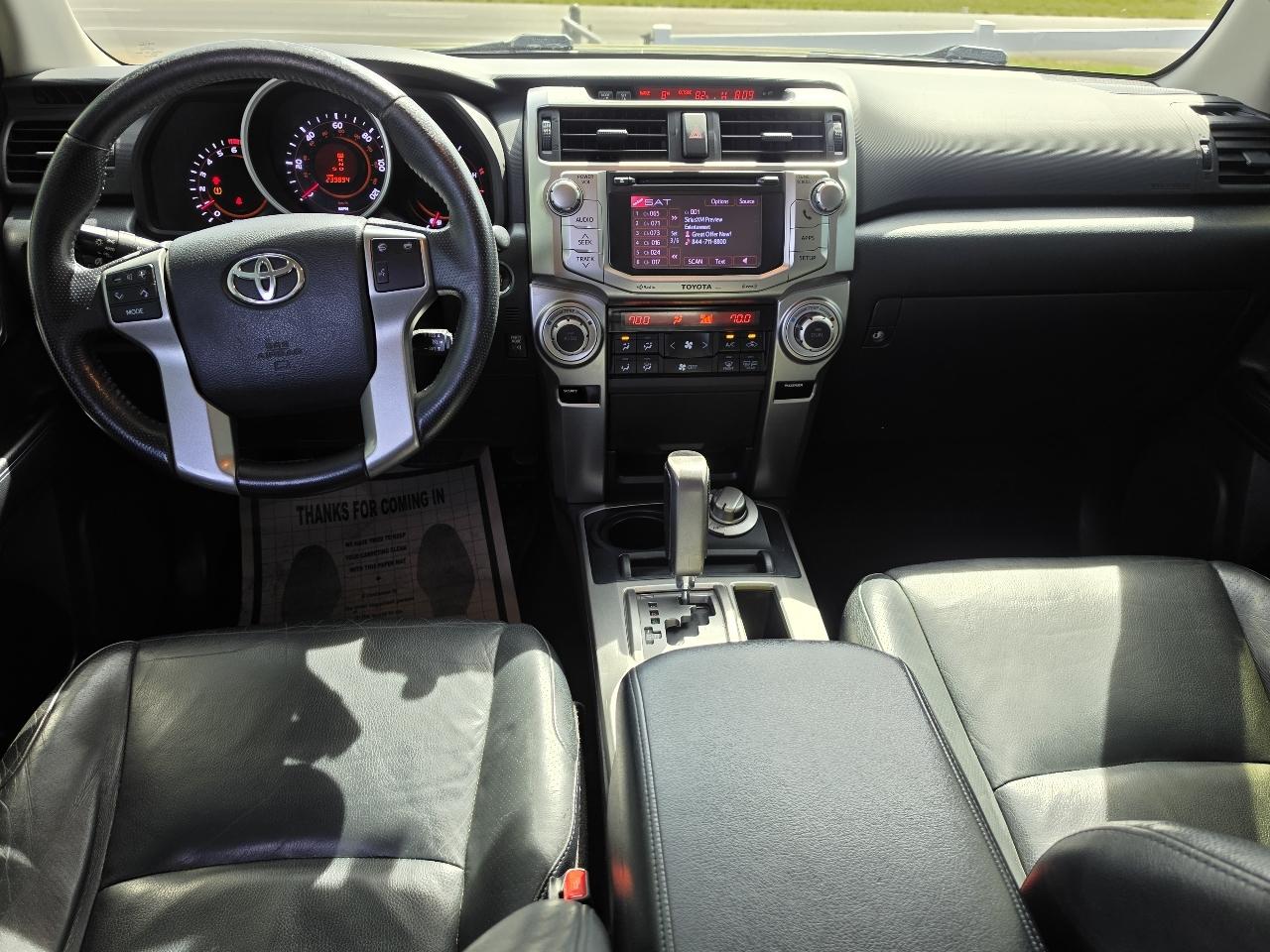 Toyota 4Runner 4WD 4dr V6 Limited (Natl) 2013