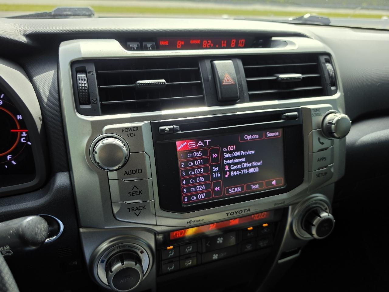 Toyota 4Runner 4WD 4dr V6 Limited (Natl) 2013