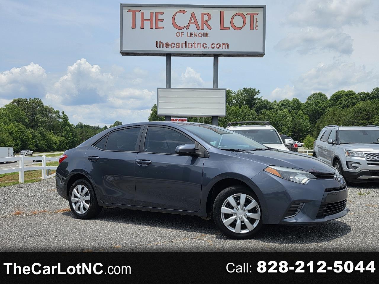 Toyota Corolla LE CVT 2016