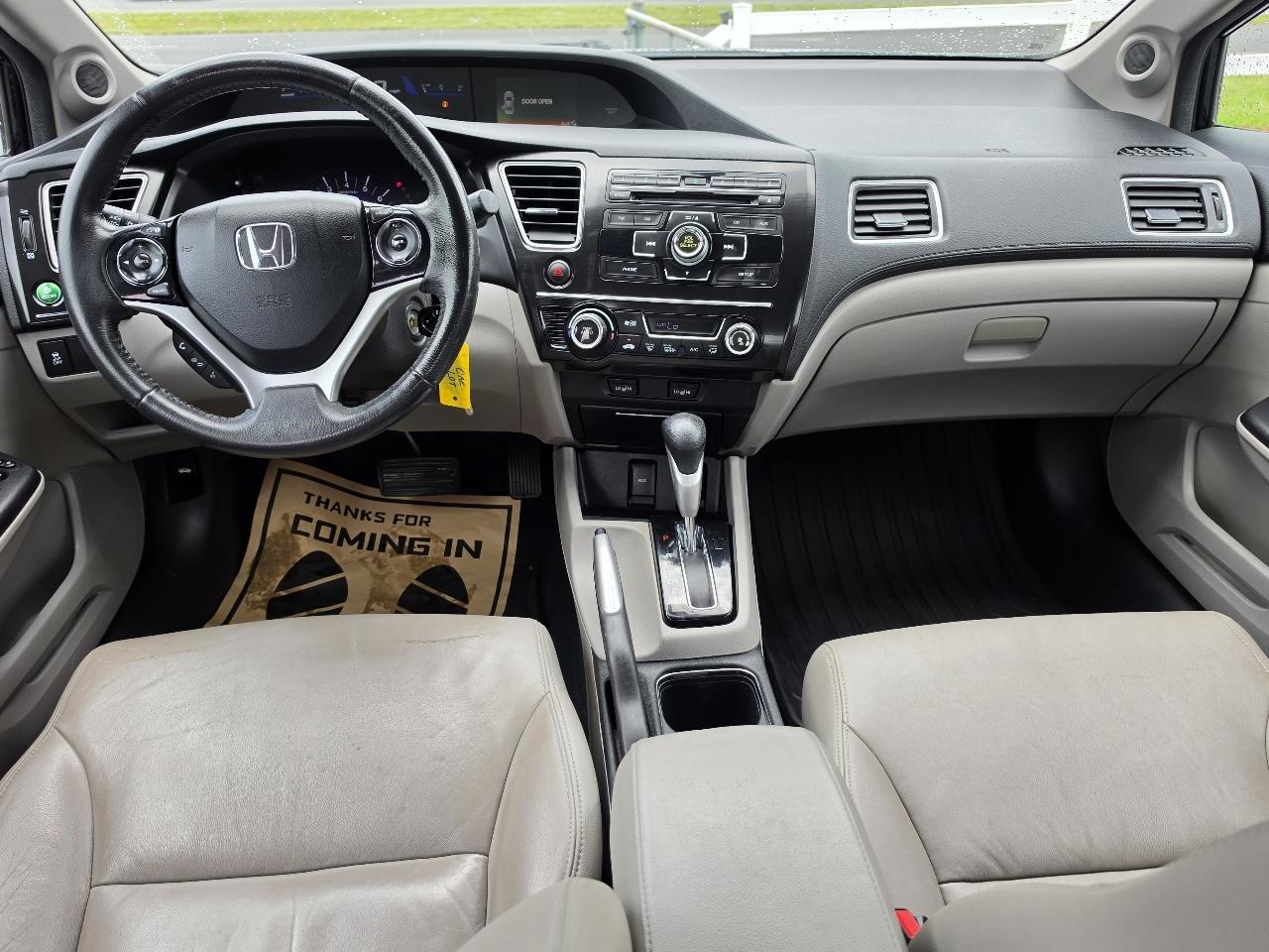 Honda Civic EX-L Sedan 5-Speed AT 2013