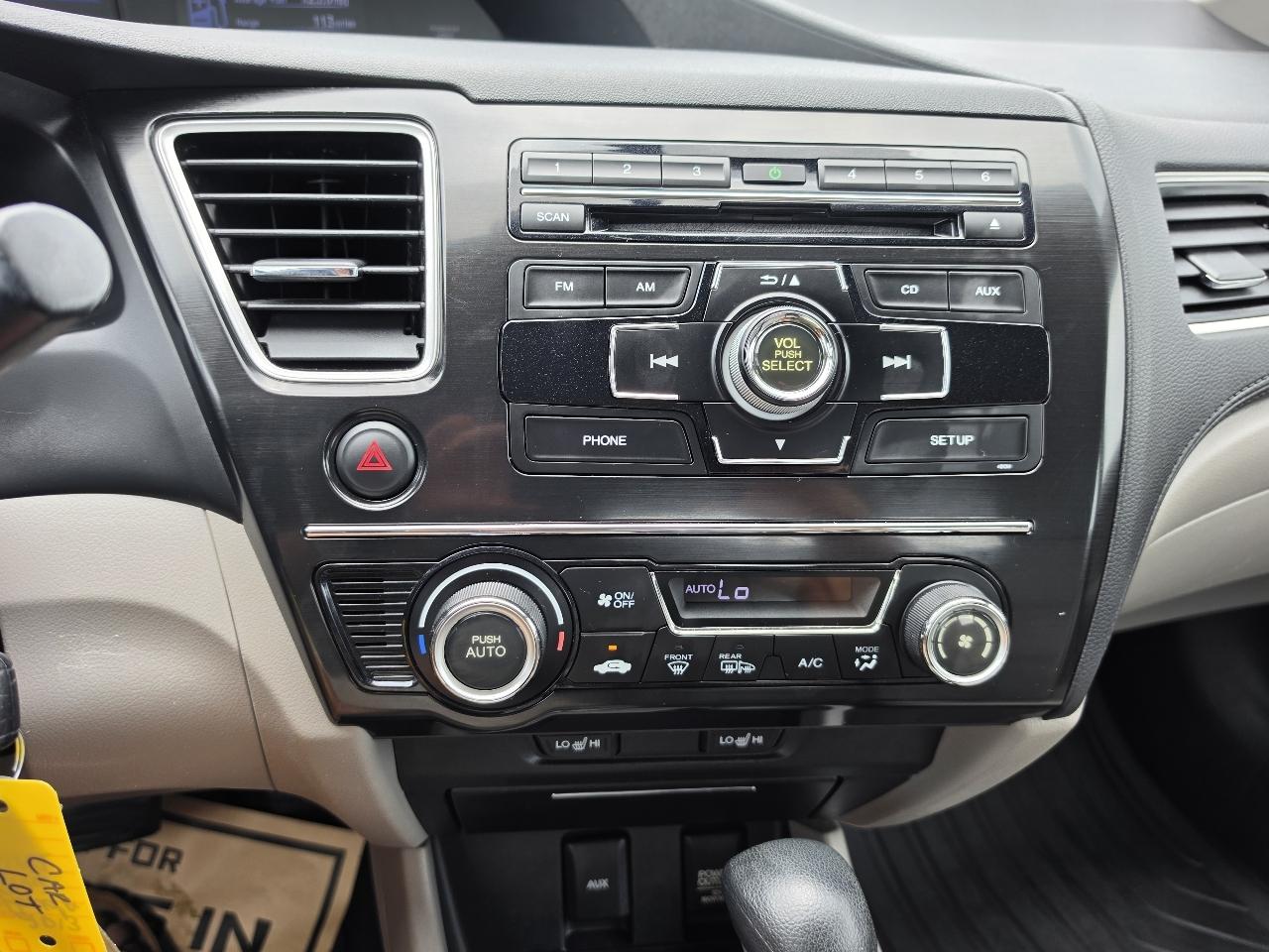 Honda Civic EX-L Sedan 5-Speed AT 2013