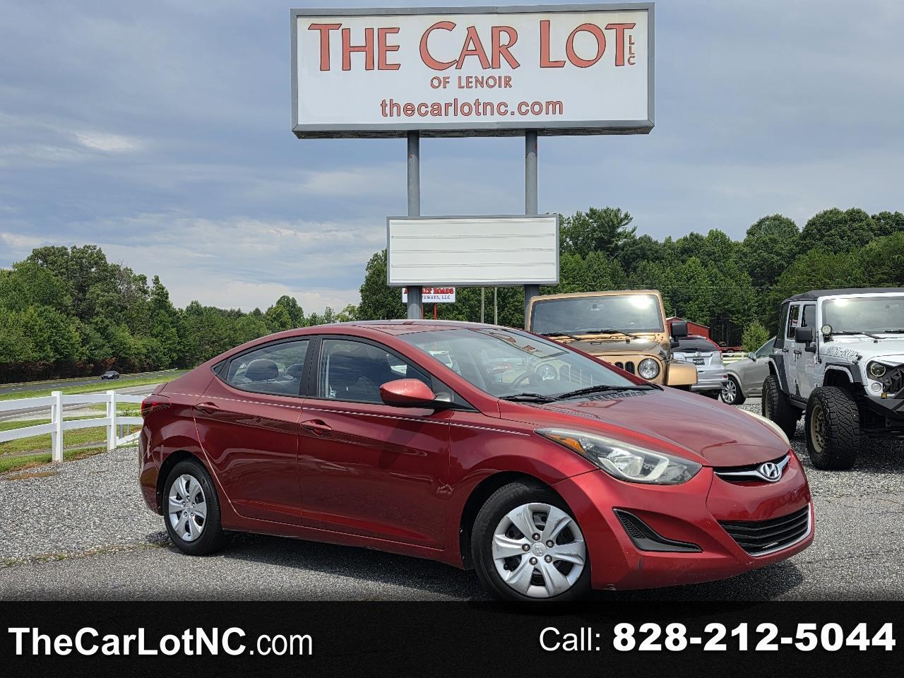 2016 Hyundai Elantra SE 6AT