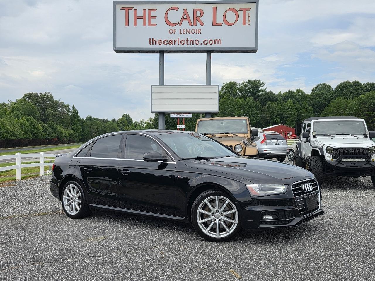 2015 Audi A4 2.0 T Sedan FrontTrak Multitronic