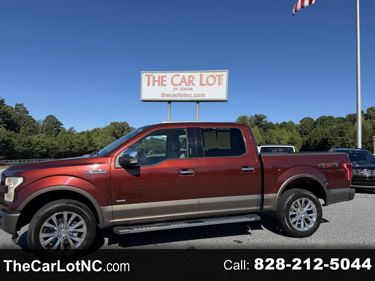 2015 Ford F-150 Lariat SuperCrew 5.5-ft. Bed 4WD