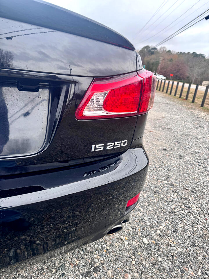 Lexus IS 250 RWD 2012