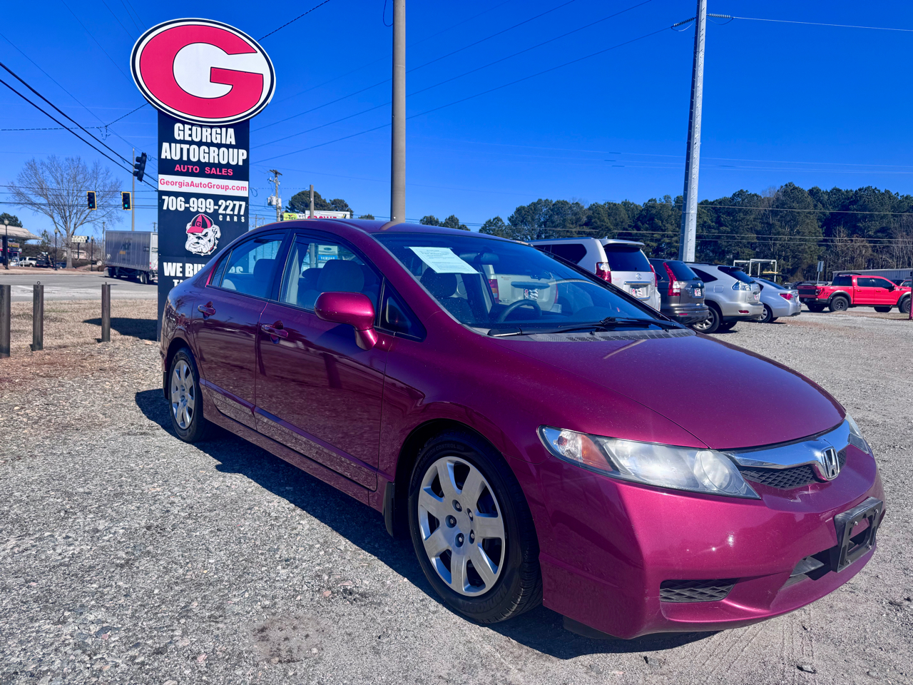 Honda Civic LX Sedan 5-Speed AT 2011