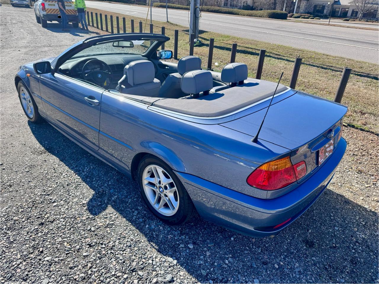 BMW 3-Series 325Ci convertible 2004