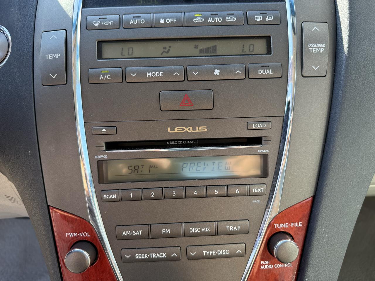 Lexus ES 350 Sedan 2007