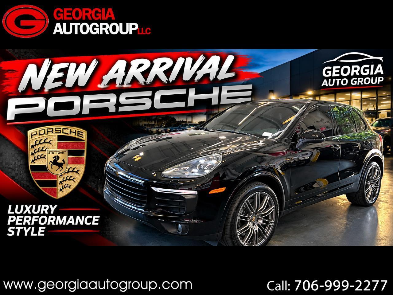 Porsche Cayenne Platinum Edition AWD 2017