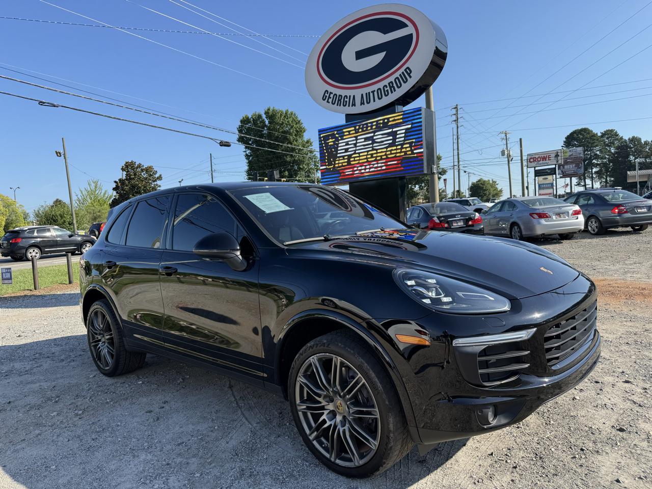 Porsche Cayenne Platinum Edition AWD 2017