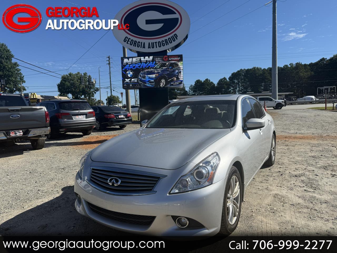 2012 Infiniti G Sedan 37 Sport 6MT