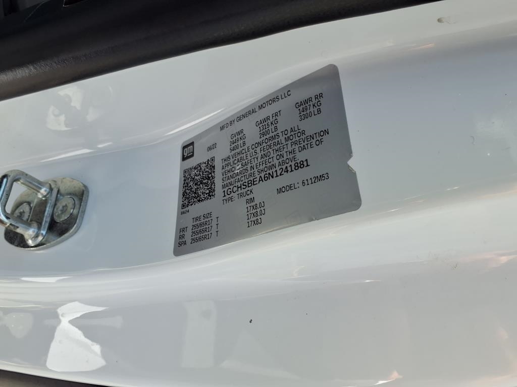 Chevrolet Colorado 2WD Ext Cab 128" Work Truck 2022