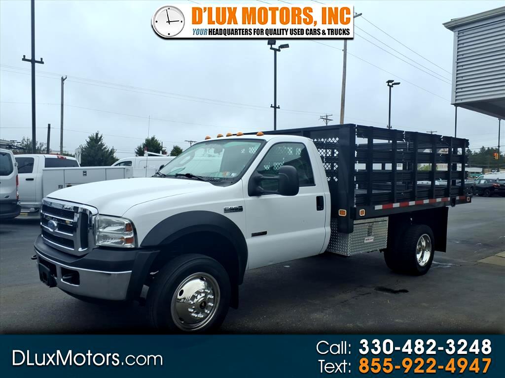 2006 Ford Super Duty F-550 DRW Reg Cab 165" WB 84" CA XL