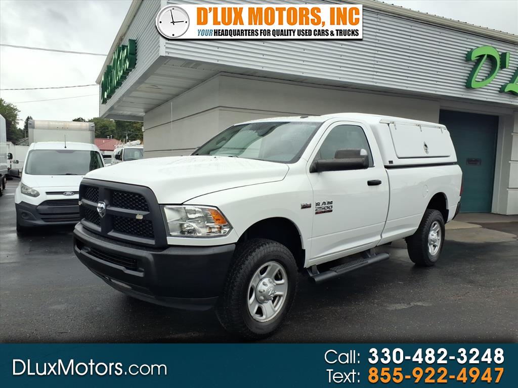 2018 RAM 2500 Tradesman 4x4 Reg Cab 8' Box