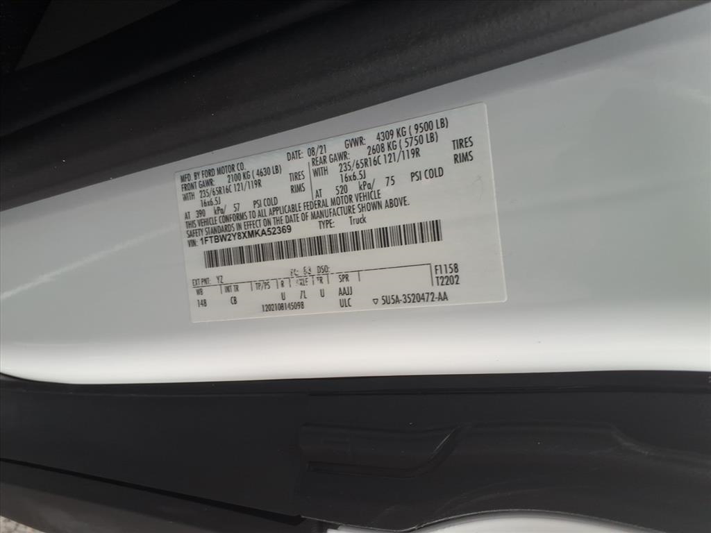 Ford Transit Cargo Van T-350 148" Low Rf 9500 GVWR AWD 2021