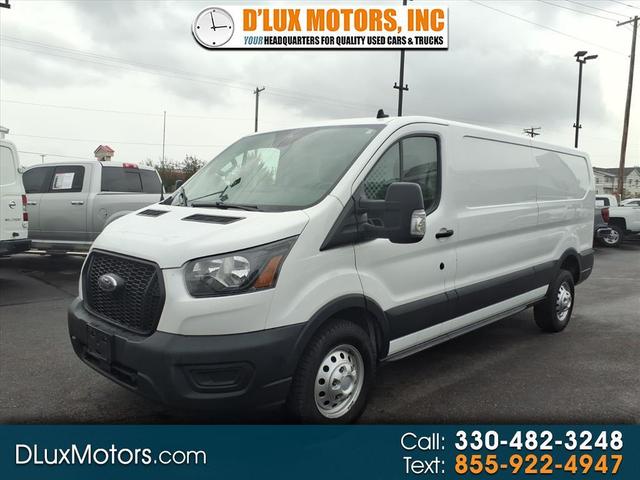 White 2021 Ford Transit Cargo 350 Low Roof AWD Van All-Wheel Drive Automatic