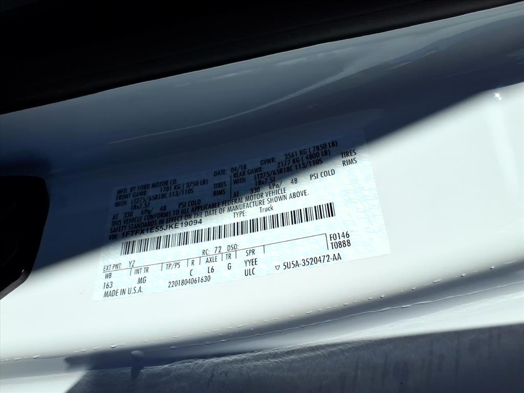 Ford F-150 XLT 4WD SuperCab 8' Box 2018