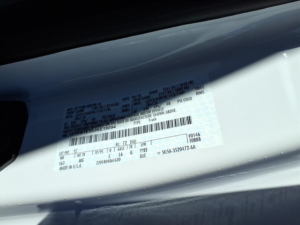 Ford F-150 XLT 4WD SuperCab 8' Box 2018