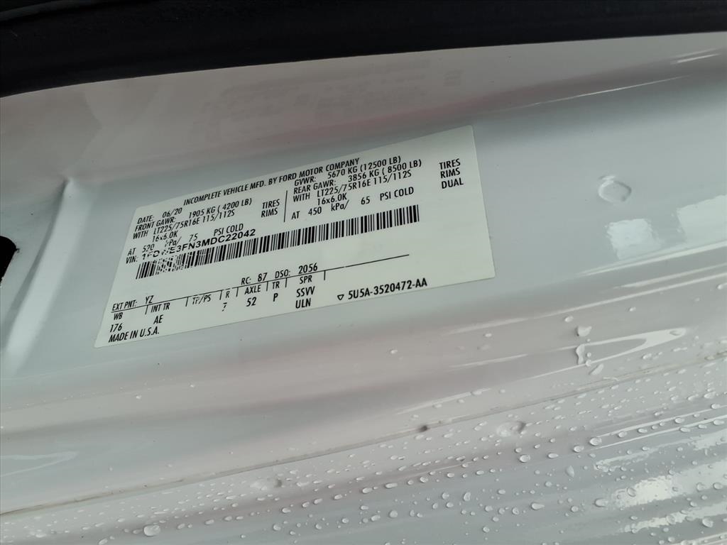 Ford E-Series Cutaway E-350 SRW 138" WB 2021