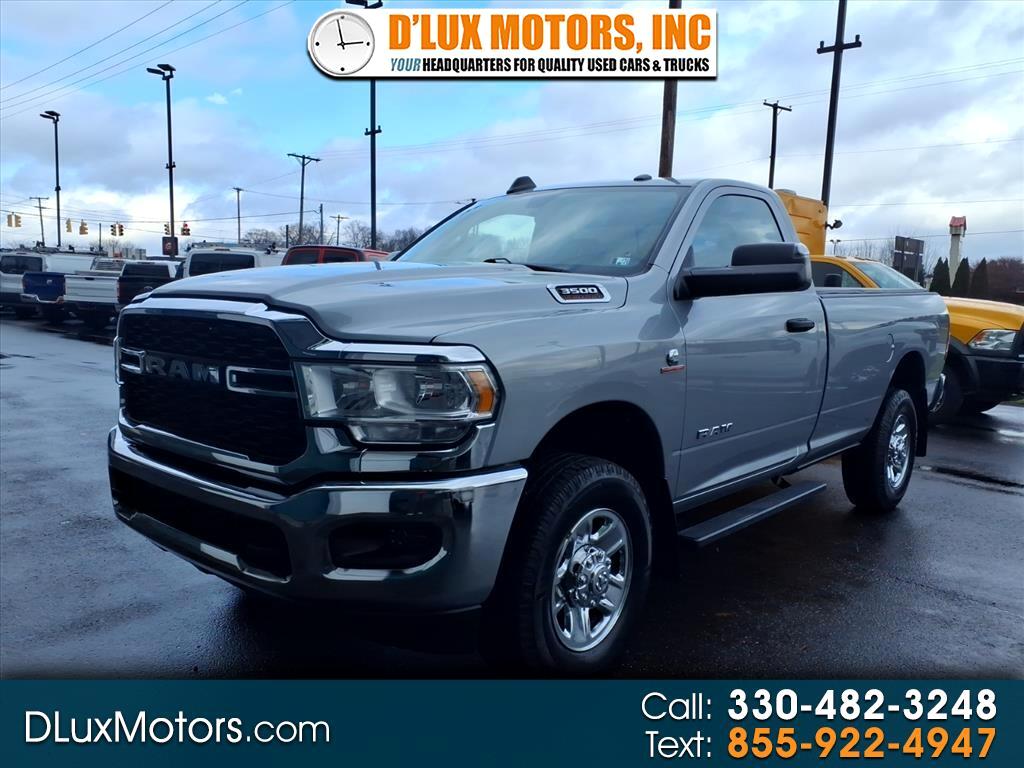 2021 RAM 3500 Tradesman 4x4 Reg Cab 8' Box