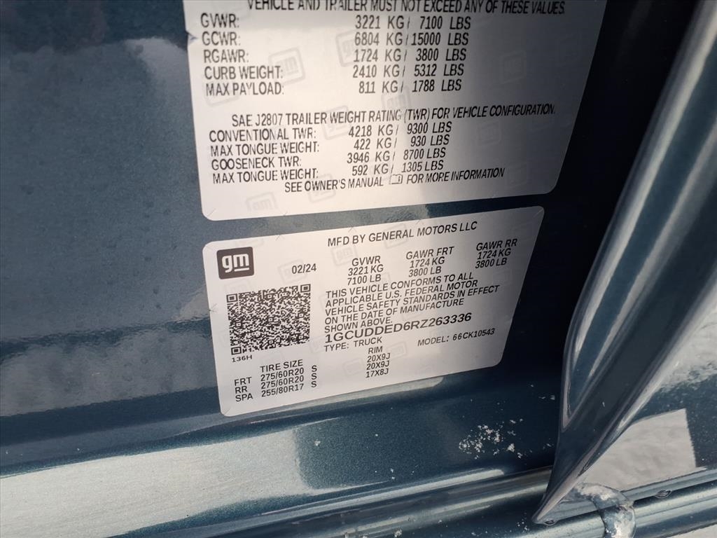 Chevrolet Silverado 1500 4WD Crew Cab 147" LT w/1LT 2024