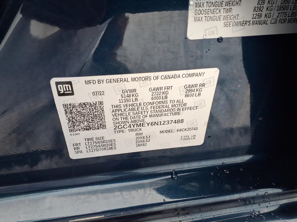 Chevrolet Silverado 2500HD 4WD Crew Cab 159" Custom 2022