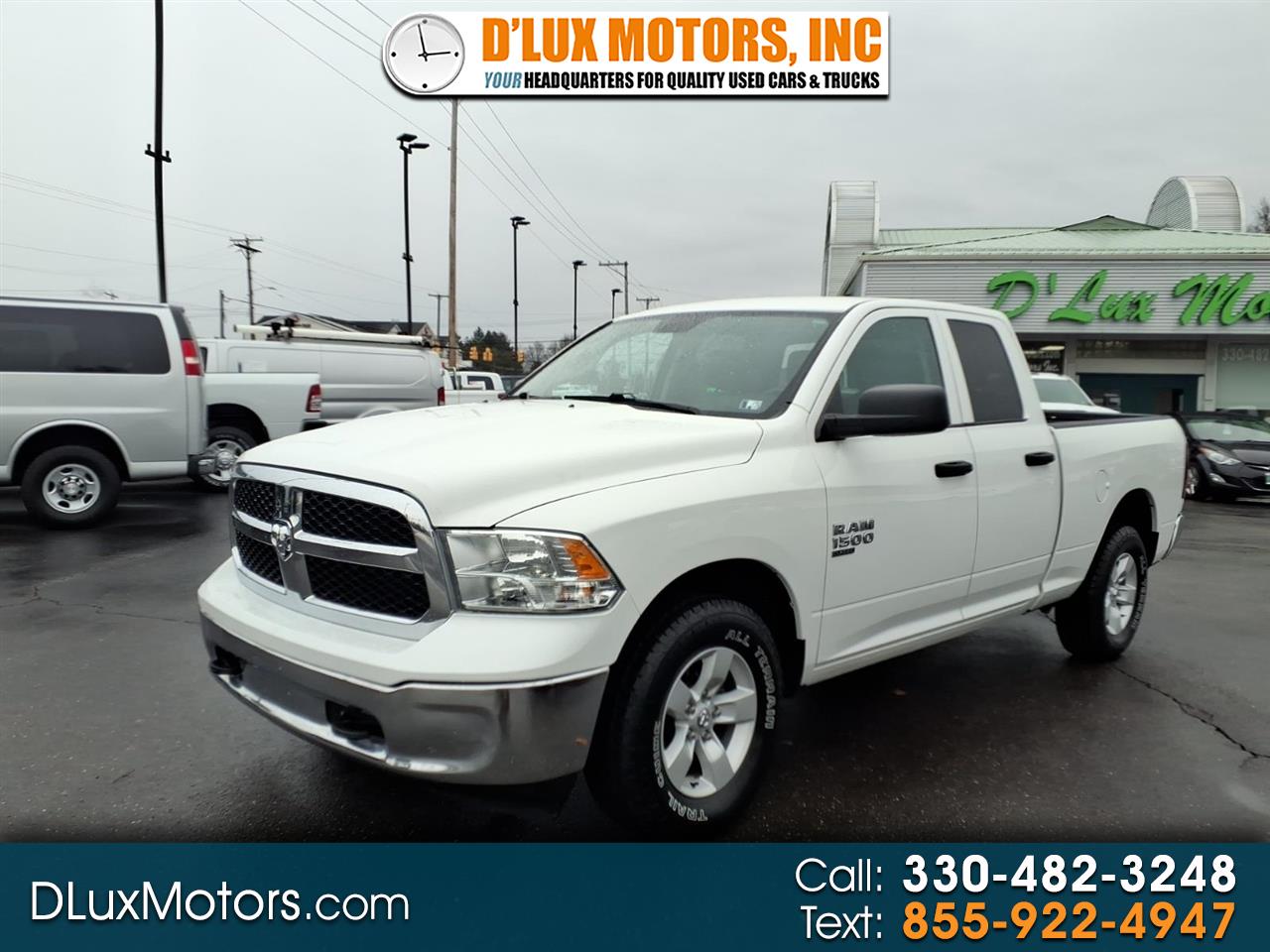 2022 RAM 1500 Classic Tradesman 4x4 Quad Cab 6'4" Box