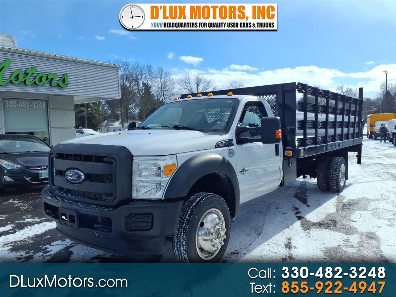 2016 Ford Super Duty F-450 DRW 2WD Reg Cab 201" WB 120" CA XL