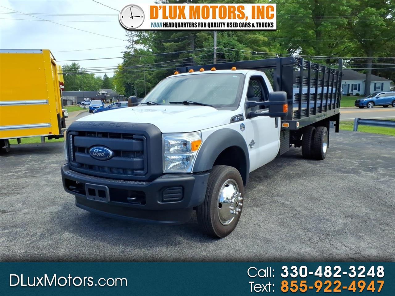 2016 Ford Super Duty F-450 DRW 2WD Reg Cab 201" WB 120" CA XL