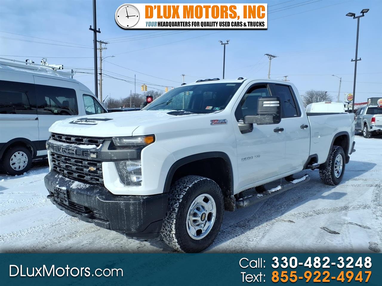 2020 Chevrolet Silverado 2500HD 4WD Double Cab 162" Work Truck