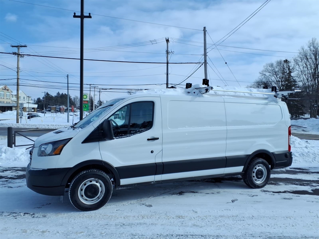 Ford Transit Van T-250 148" Low Rf 9000 GVWR Swing-Out RH Dr 2019