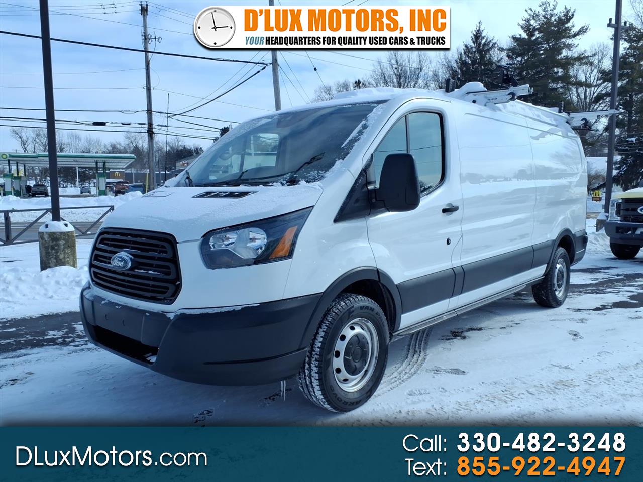 2019 Ford Transit Van T-250 148" Low Rf 9000 GVWR Swing-Out RH Dr