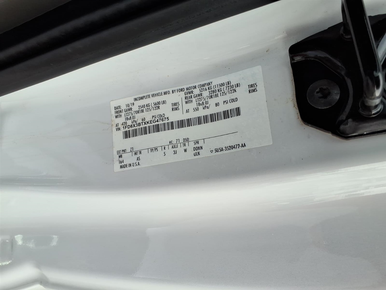 Ford Super Duty F-350 SRW XLT 4WD SuperCab 8' Box 2019