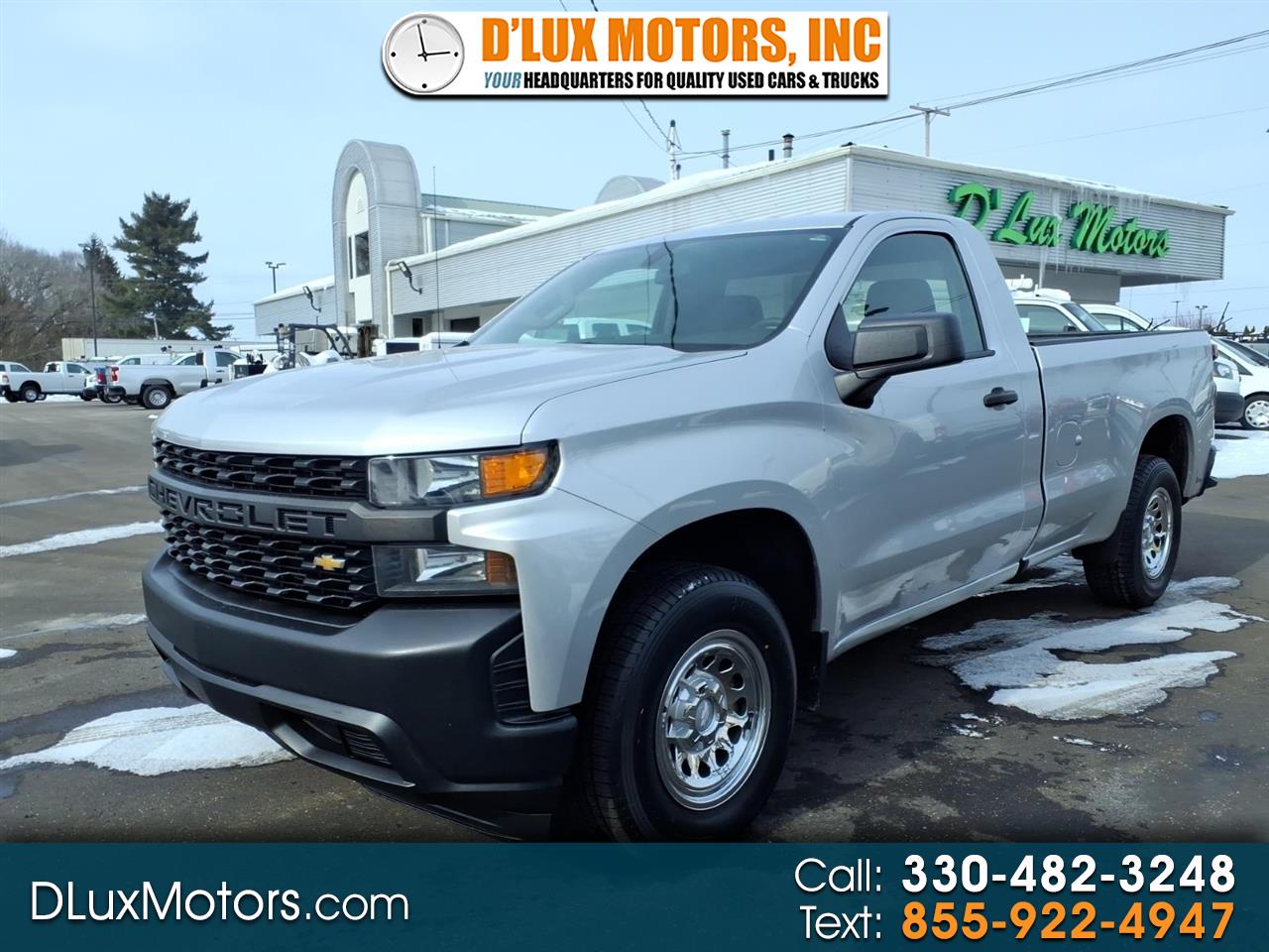 2020 Chevrolet Silverado 1500 2WD Reg Cab 140" Work Truck