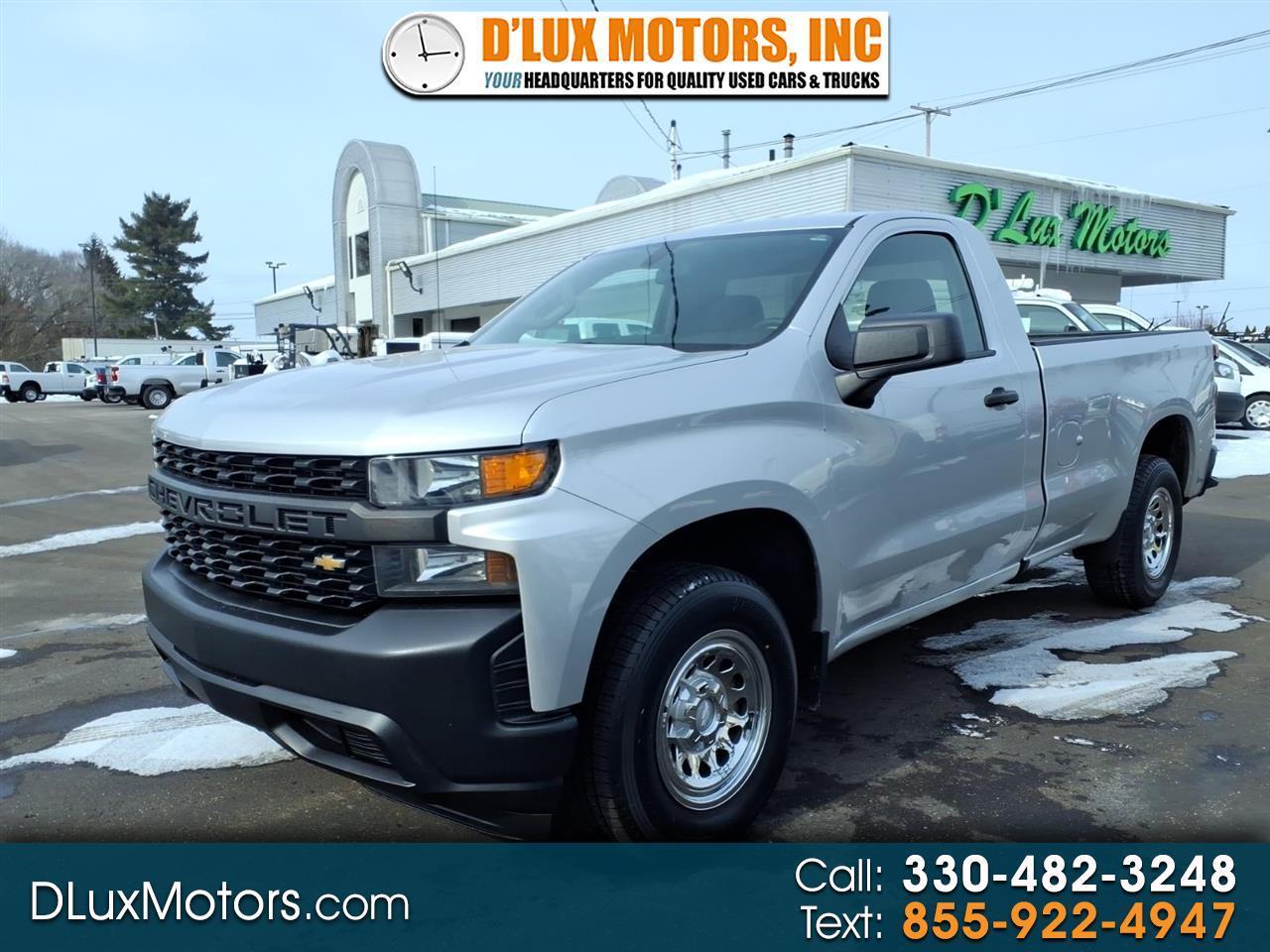 2020 Chevrolet Silverado 1500 2WD Reg Cab 140" Work Truck