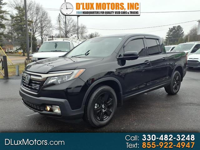 Black 2020 Honda Ridgeline Pickup Truck All-Wheel Drive 9-Speed Automatic