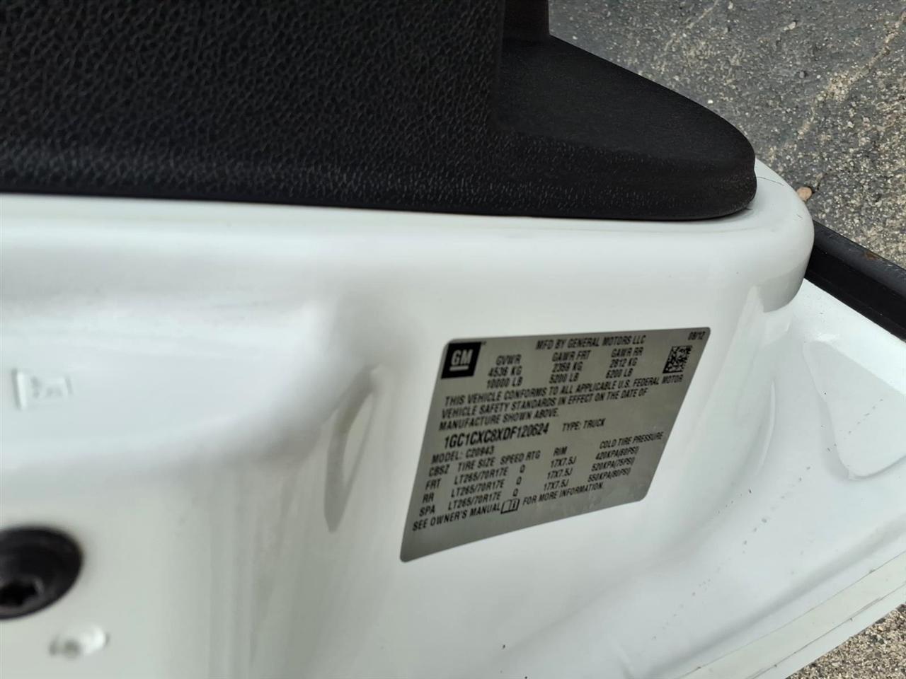 Chevrolet Silverado 2500HD 2WD Crew Cab 167.7" LT 2013