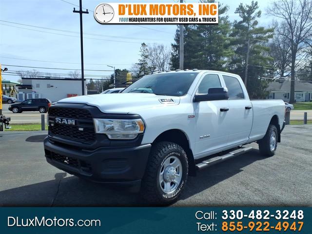 White 2021 RAM 2500 Tradesman Crew Cab LB 4WD Pickup Truck Four-Wheel Drive 8-Speed Automatic